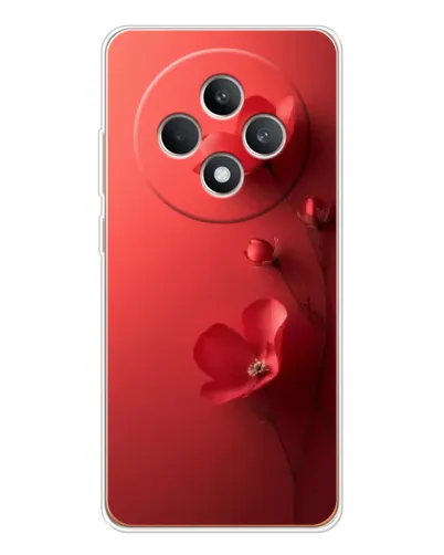 Чехол для OPPO Reno12 FS с картинкой «Маковые соцветия» Чехол для OPPO Reno12 FS с картинкой «Маковые соцветия»