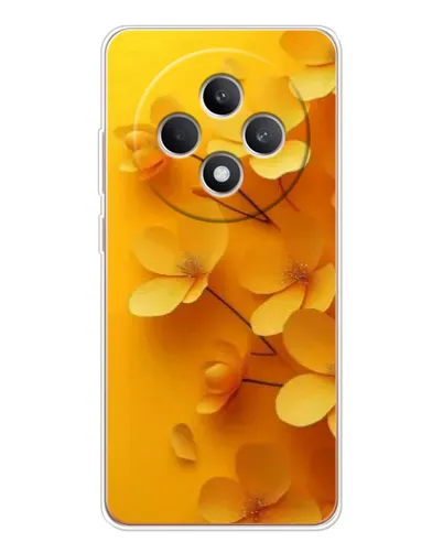 Чехол для OPPO Reno12 FS с картинкой «Золотые лепестки» Чехол для OPPO Reno12 FS с картинкой «Золотые лепестки»