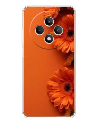 Чехол для OPPO Reno12 FS с картинкой «Оранжевые герберы» Чехол для OPPO Reno12 FS с картинкой «Оранжевые герберы»