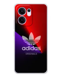 Чехол для OPPO Reno13 F с картинкой «Adidas Red Neon»