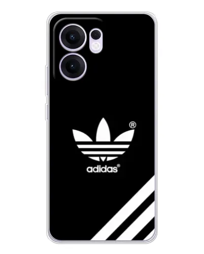 Чехол для OPPO Reno13 F с картинкой «Adidas с диагональными полосами»