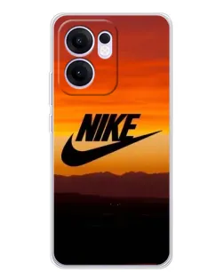 Чехол для OPPO Reno13 F с картинкой «Nike — вечерний горизонт»