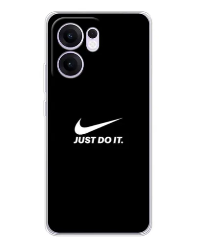 Чехол для OPPO Reno13 F с картинкой «Минимализм от Nike»