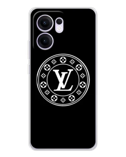 Чехол для OPPO Reno13 F с картинкой «LV — печать стиля»