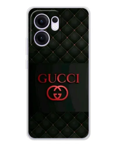 Чехол для OPPO Reno13 F с картинкой «Gucci — стеганый черный» Чехол для OPPO Reno13 F с картинкой «Gucci — стеганый черный»