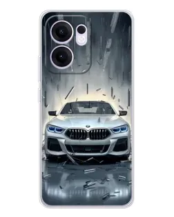 Чехол для OPPO Reno13 F с картинкой «BMW в свете фар» Чехол для OPPO Reno13 F с картинкой «BMW в свете фар»