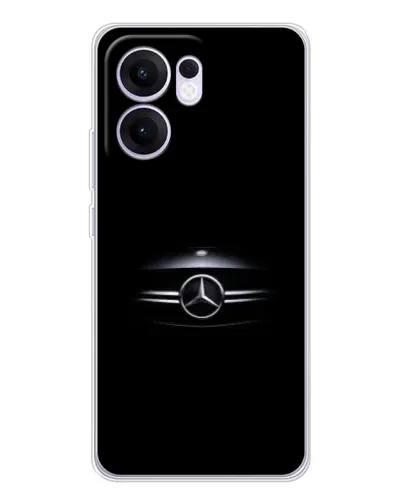Чехол для OPPO Reno13 F с картинкой «Mercedes — абстрактные линии»