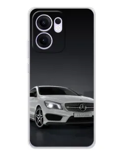 Чехол для OPPO Reno13 F с картинкой «Mercedes AMG GT Silver» Чехол для OPPO Reno13 F с картинкой «Mercedes AMG GT Silver»