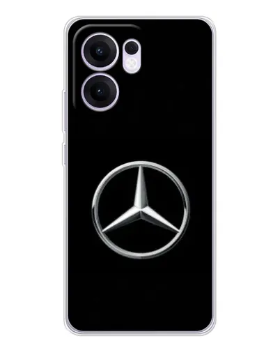 Чехол для OPPO Reno13 F с картинкой «Mercedes классический лого»
