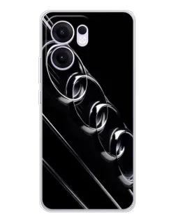 Чехол для OPPO Reno13 F с картинкой «Audi — абстрактные кольца» Чехол для OPPO Reno13 F с картинкой «Audi — абстрактные кольца»