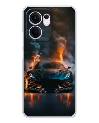Чехол для OPPO Reno13 F с картинкой «Lamborghini дымная эстетика» Чехол для OPPO Reno13 F с картинкой «Lamborghini дымная эстетика»