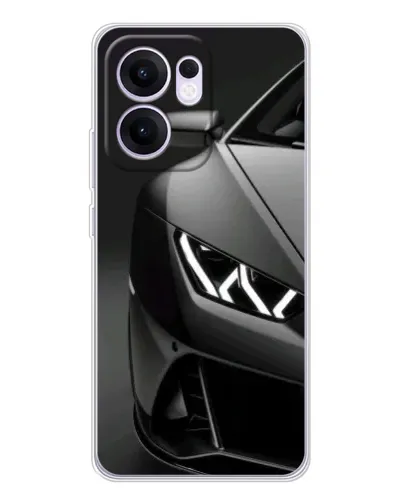 Чехол для OPPO Reno13 F с картинкой «Lamborghini фары детализация» Чехол для OPPO Reno13 F с картинкой «Lamborghini фары детализация»