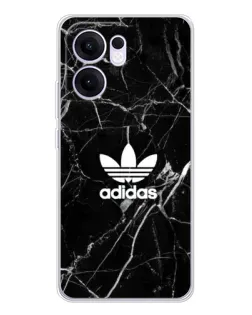 Чехол для OPPO Reno 13 FS 5G с картинкой «Белый мрамор Adidas» Чехол для OPPO Reno 13 FS 5G с картинкой «Белый мрамор Adidas»