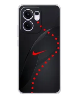 Чехол для OPPO Reno 13 FS 5G с картинкой «Абстрактный дизайн Nike»