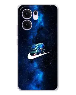 Чехол для OPPO Reno 13 FS 5G с картинкой «Звездный путь Nike»
