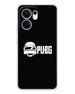 Чехол для OPPO Reno 13 FS 5G с картинкой «PUBG — классический лого»