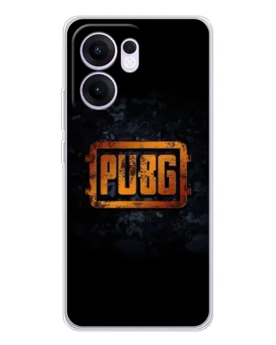 Чехол для OPPO Reno 13 FS 5G с картинкой «PUBG — золотой логотип» Чехол для OPPO Reno 13 FS 5G с картинкой «PUBG — золотой логотип»