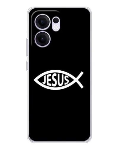 Чехол для OPPO Reno 13 FS 5G с картинкой «Классический Jesus» Чехол для OPPO Reno 13 FS 5G с картинкой «Классический Jesus»
