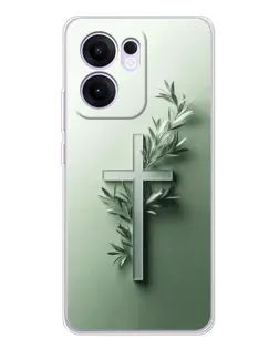 Чехол для OPPO Reno 13 FS 5G с картинкой «Оливковая ветвь» Чехол для OPPO Reno 13 FS 5G с картинкой «Оливковая ветвь»