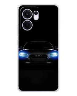 Чехол для OPPO Reno 13 FS 5G с картинкой «Audi в неоне» Чехол для OPPO Reno 13 FS 5G с картинкой «Audi в неоне»