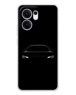 Чехол для OPPO Reno 13 FS 5G с картинкой «Взгляд Audi в темноте» Чехол для OPPO Reno 13 FS 5G с картинкой «Взгляд Audi в темноте»