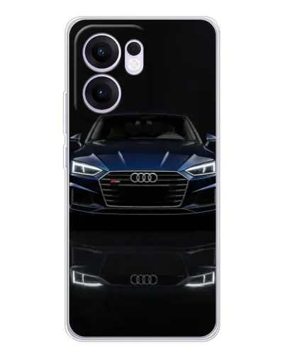 Чехол для OPPO Reno 13 FS 5G с картинкой «Audi — ночное отражение» Чехол для OPPO Reno 13 FS 5G с картинкой «Audi — ночное отражение»