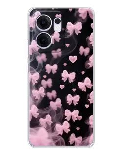 Чехол для OPPO Reno 13 FS 5G с картинкой «Неоновое кружево»