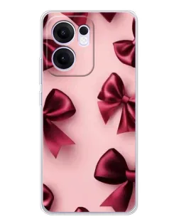 Чехол для OPPO Reno 13 FS 5G с картинкой «Бордовый атлас»