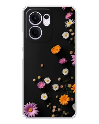 Чехол для OPPO Reno 13 FS 5G с картинкой «Цветочная композиция» Чехол для OPPO Reno 13 FS 5G с картинкой «Цветочная композиция»