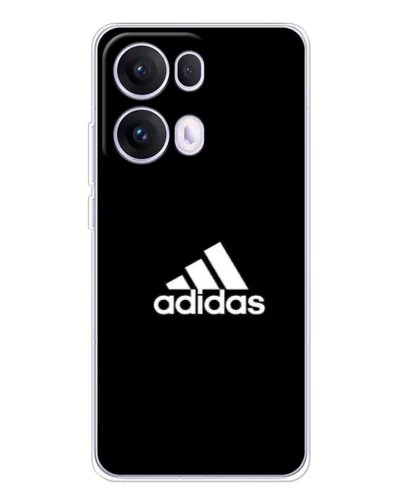 Чехол для OPPO Reno13 Pro с картинкой «Черная классика Adidas» Чехол для OPPO Reno13 Pro с картинкой «Черная классика Adidas»