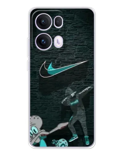 Чехол для OPPO Reno13 Pro с картинкой «Спортивный арт Nike» Чехол для OPPO Reno13 Pro с картинкой «Спортивный арт Nike»