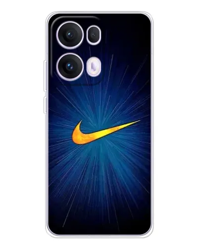 Чехол для OPPO Reno13 Pro с картинкой «Синий пульс Nike» Чехол для OPPO Reno13 Pro с картинкой «Синий пульс Nike»