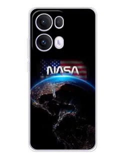 Чехол для OPPO Reno13 Pro с картинкой «Земля из космоса NASA» Чехол для OPPO Reno13 Pro с картинкой «Земля из космоса NASA»
