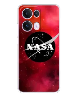 Чехол для OPPO Reno13 Pro с картинкой «NASA — красная туманность»