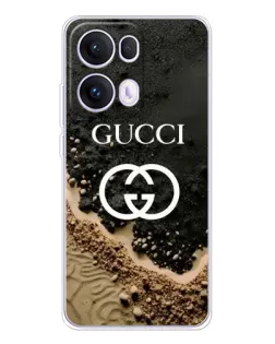 Чехол для OPPO Reno13 Pro с картинкой «Gucci — песчаные дюны»