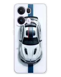 Чохол для OPPO Reno13 Pro з картинкою «Вид зверху — BMW M» Чохол для OPPO Reno13 Pro з картинкою «Вид зверху — BMW M»