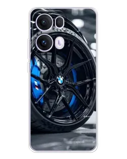 Чехол для OPPO Reno13 Pro с картинкой «Колесо BMW вблизи» Чехол для OPPO Reno13 Pro с картинкой «Колесо BMW вблизи»