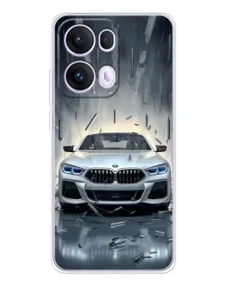 Чехол для OPPO Reno13 Pro с картинкой «BMW в свете фар» Чехол для OPPO Reno13 Pro с картинкой «BMW в свете фар»