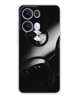 Чехол для OPPO Reno13 Pro с картинкой «Эмблема BMW — макро» Чехол для OPPO Reno13 Pro с картинкой «Эмблема BMW — макро»
