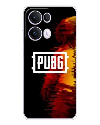 Чехол для OPPO Reno13 Pro с картинкой «Яркий логотип PUBG» Чехол для OPPO Reno13 Pro с картинкой «Яркий логотип PUBG»