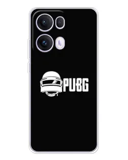 Чехол для OPPO Reno13 Pro с картинкой «PUBG — классический лого»