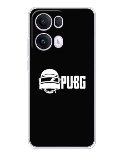 Чехол для OPPO Reno13 Pro с картинкой «PUBG — классический лого» Чехол для OPPO Reno13 Pro с картинкой «PUBG — классический лого»