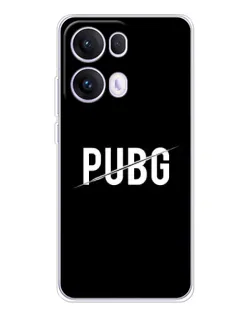 Чехол для OPPO Reno13 Pro с картинкой «PUBG — белый логотип»