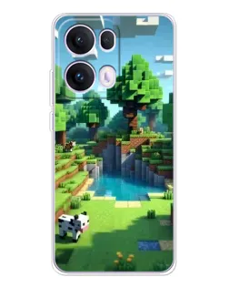 Чохол для OPPO Reno13 Pro з картинкою «Minecraft літній день» Чохол для OPPO Reno13 Pro з картинкою «Minecraft літній день»