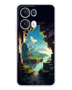 Чохол для OPPO Reno13 Pro з картинкою «Вид з печери» Чохол для OPPO Reno13 Pro з картинкою «Вид з печери»