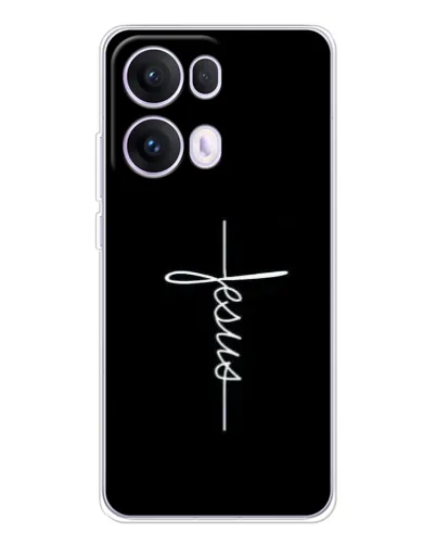 Чехол для OPPO Reno13 Pro с картинкой «Тонкая линия веры»