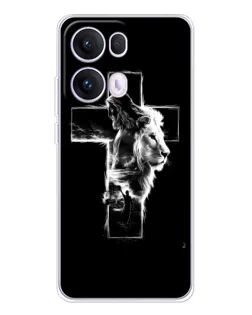 Чехол для OPPO Reno13 Pro с картинкой «Сияющий крест Jesus» Чехол для OPPO Reno13 Pro с картинкой «Сияющий крест Jesus»