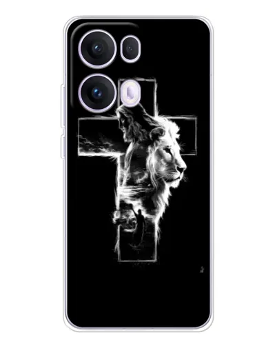 Чехол для OPPO Reno13 Pro с картинкой «Сияющий крест Jesus» Чехол для OPPO Reno13 Pro с картинкой «Сияющий крест Jesus»