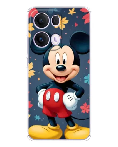 Чехол для OPPO Reno13 Pro с картинкой «Осенний Mickey Mouse» Чехол для OPPO Reno13 Pro с картинкой «Осенний Mickey Mouse»