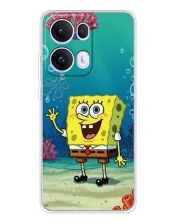 Чехол для OPPO Reno13 Pro с картинкой «Подводный привет»